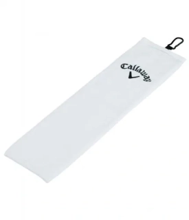 Callaway Tri-Fold golfový ručník, bílý
